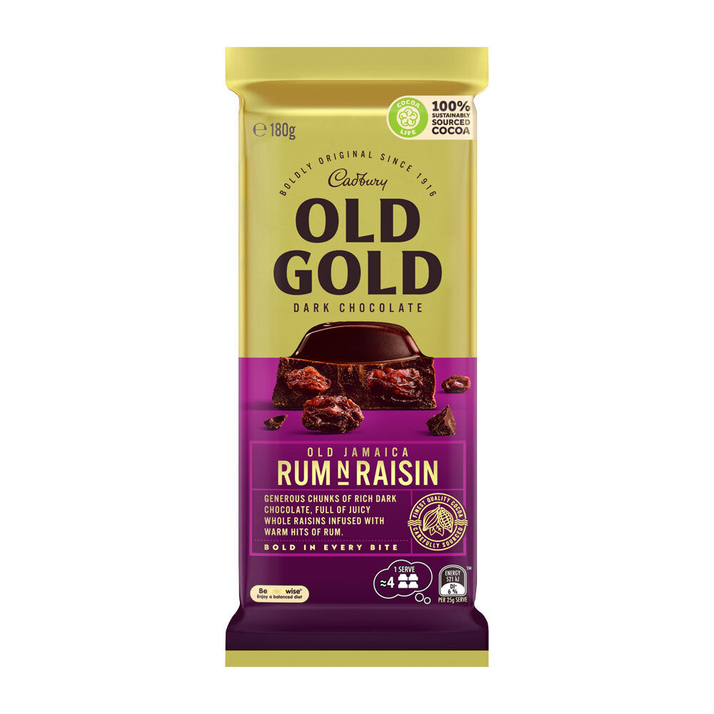 4052768-15pc-cadbury-old-gold-jamaica-rum-raisin-chocolate-bar-180g
