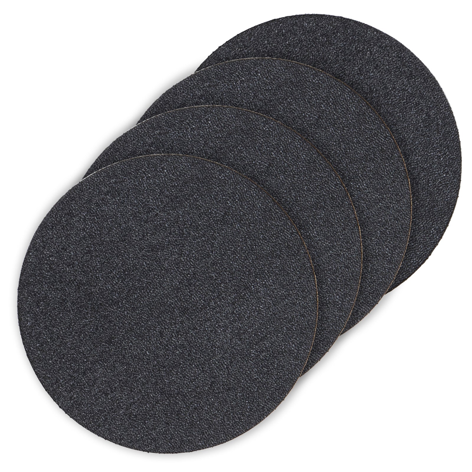 40987-02-4pc-ladelle-hugo-vinyl-round-drink-coasters-10cm-black