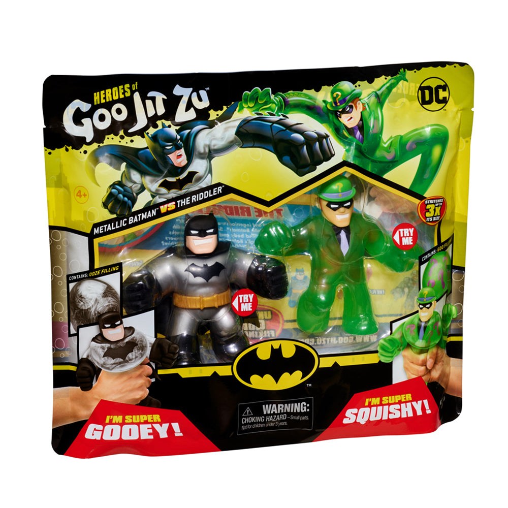 41228-ad0-0000-2pc-hgjz-heroes-of-goo-jit-zu-dc-metallic-batman-the-riddler-kids-toy-4y