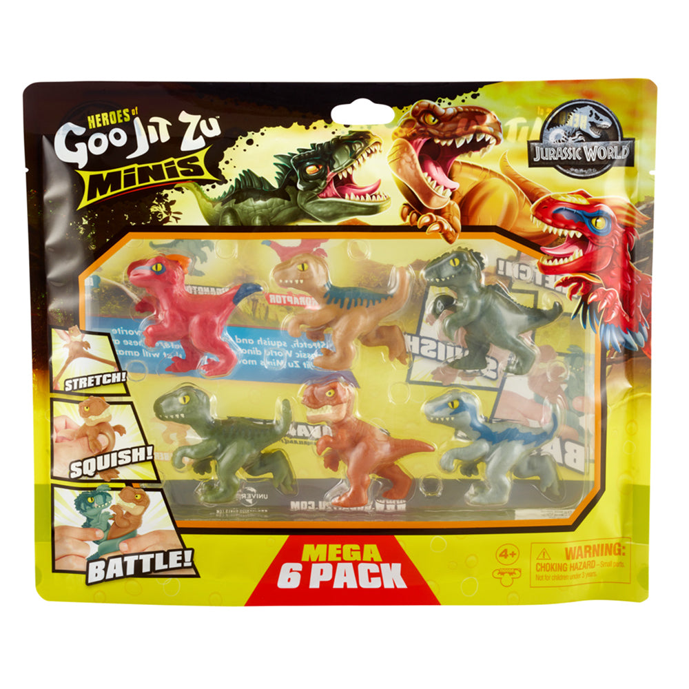 42543-af0-0000-6pc-hgjz-heroes-of-goo-jit-zu-jurassic-world-minis-dinosaurs-kids-toy-4y