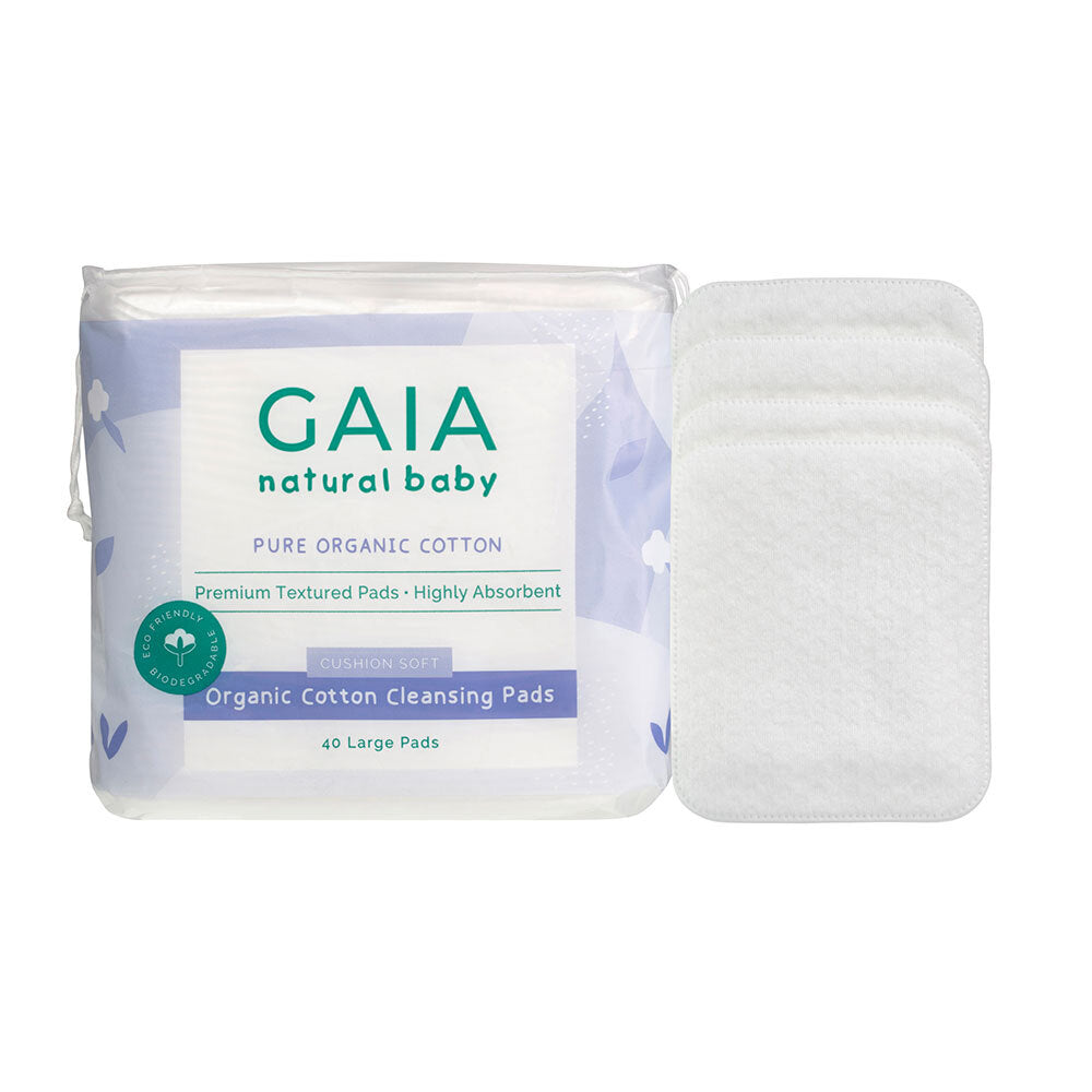4755-srt-40pc-gaia-natural-baby-organic-cotton-cleansing-pads