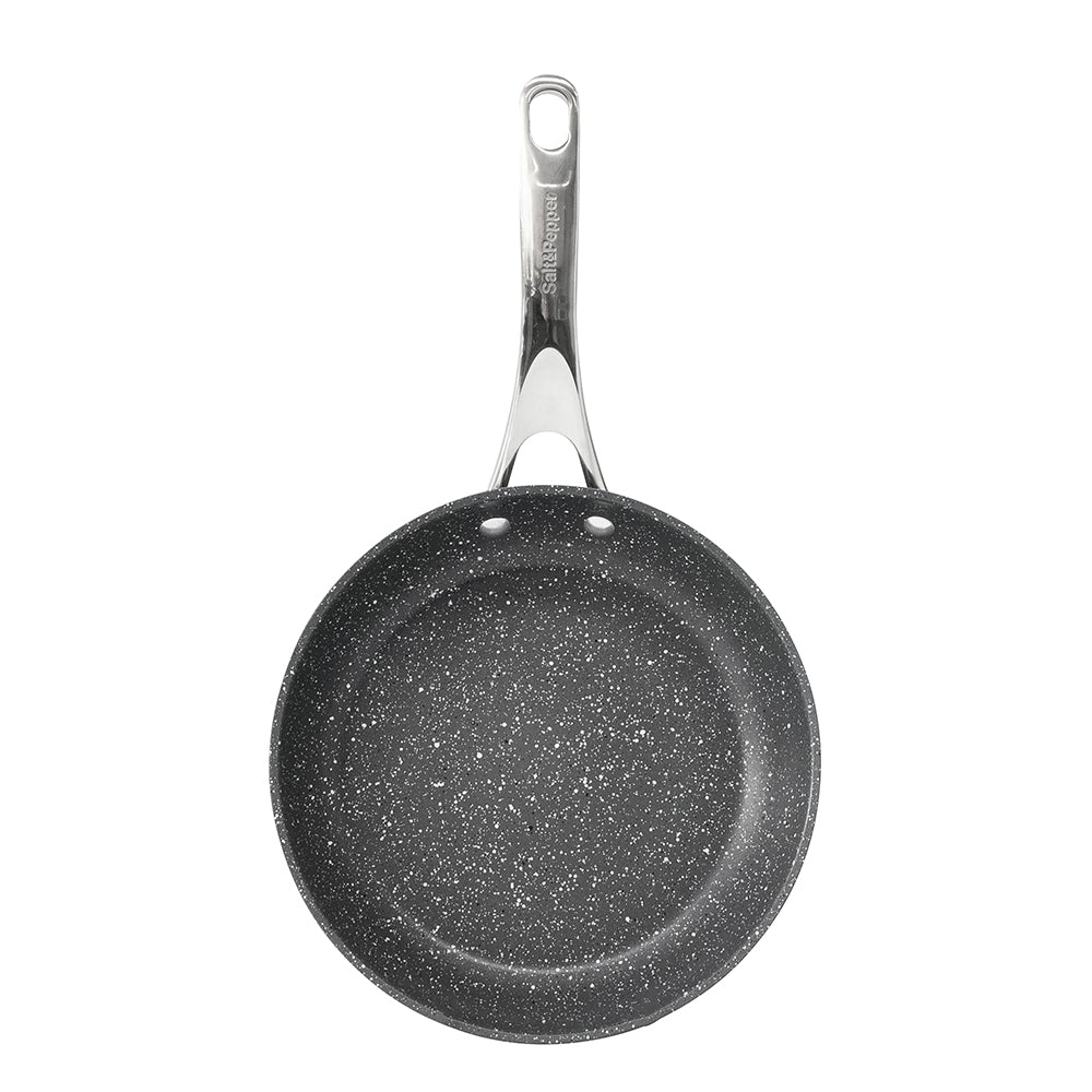 51038-salt-amp-pepper-tan-ium-frypan-20cm-black-aluminium-non-stick
