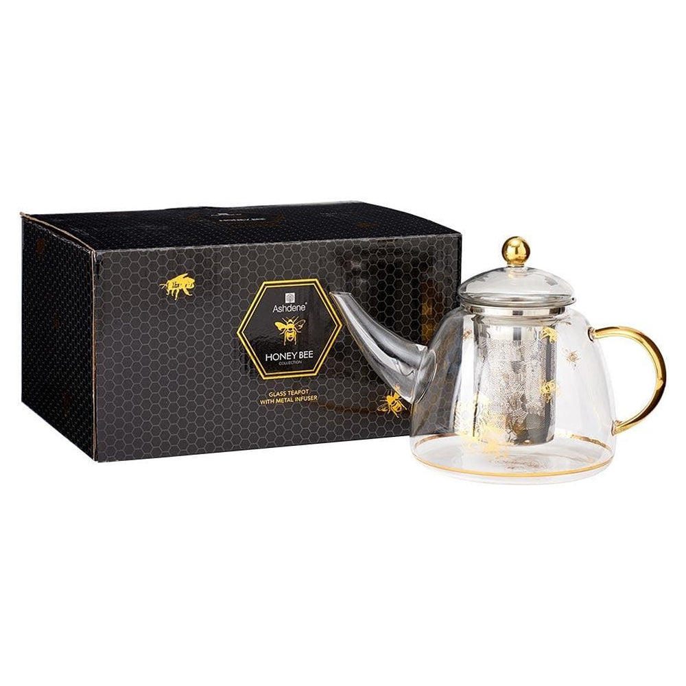 517459-ashdene-honey-bee-glass-teapot-1300ml