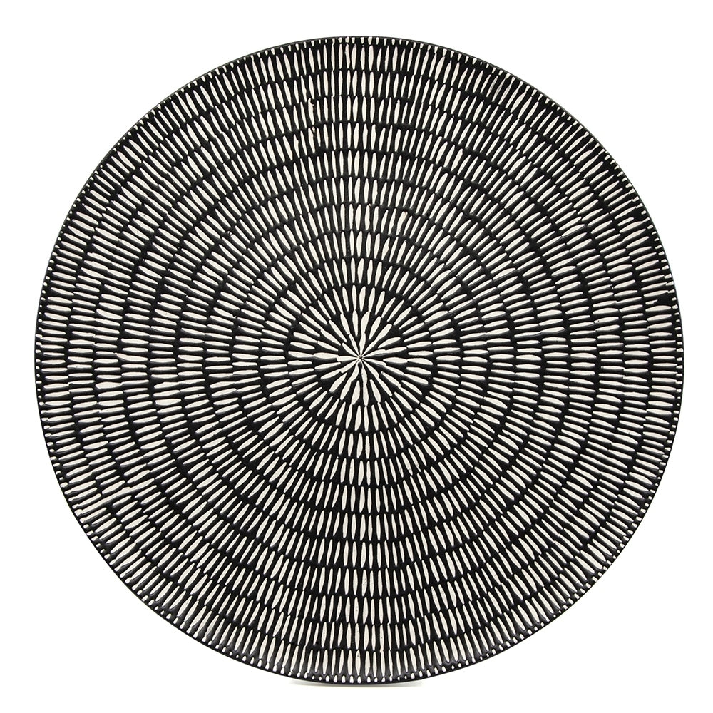51853-salt-amp-pepper-osaka-round-platter-35cm-black-stoneware