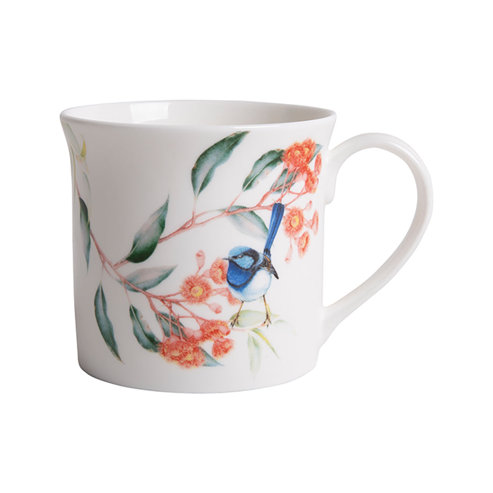 520578-ashdene-blue-wren-eucalyptus-wide-flare-mug-260ml