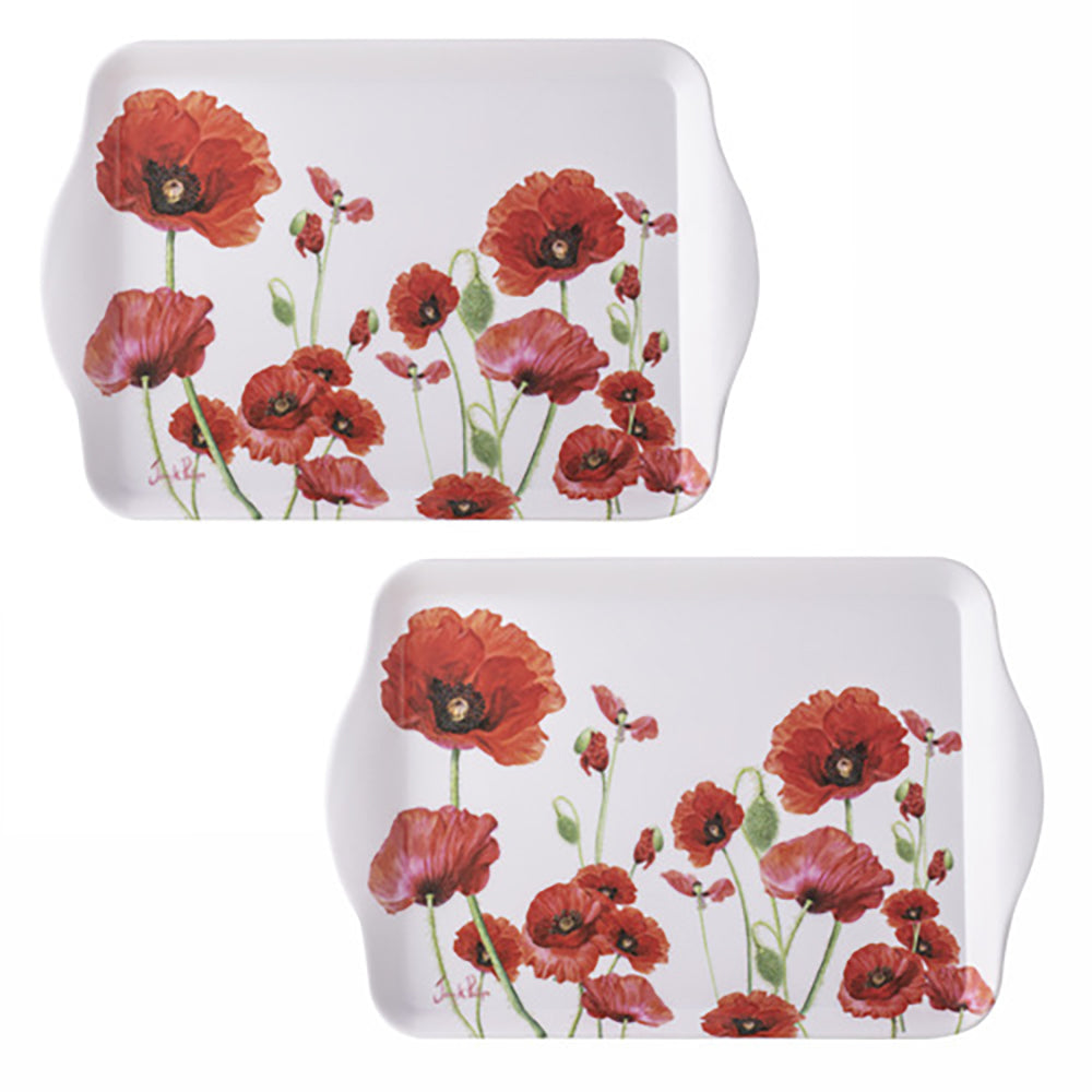521008-2pc-ashdene-red-poppies-melamine-21x14-2cm-scatter-trays