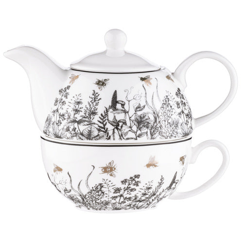 521015-ashdene-queen-bee-tea-for-one-teapot-teacup-set-w-infuser