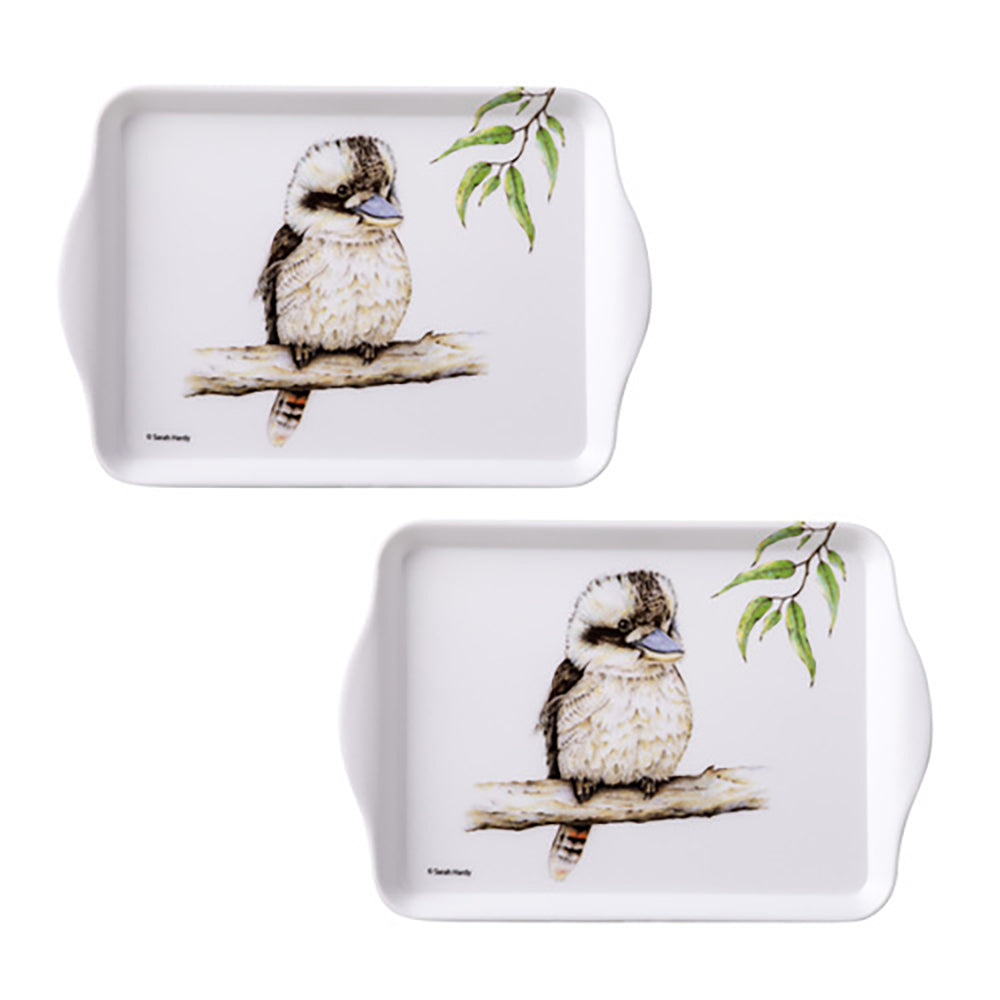 521094-2pc-ashdene-bush-buddies-melamine-21x14-2cm-scatter-tray-kookaburra