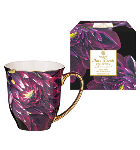 521339-ashdene-dark-florals-purple-flame-drinking-cup-mug-380ml-new-bone-china