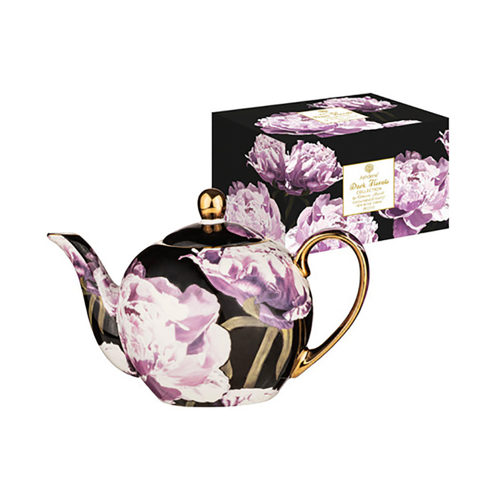 521346-ashdene-dark-florals-peony-1100ml-teapot-w-stainless-steel-infuser