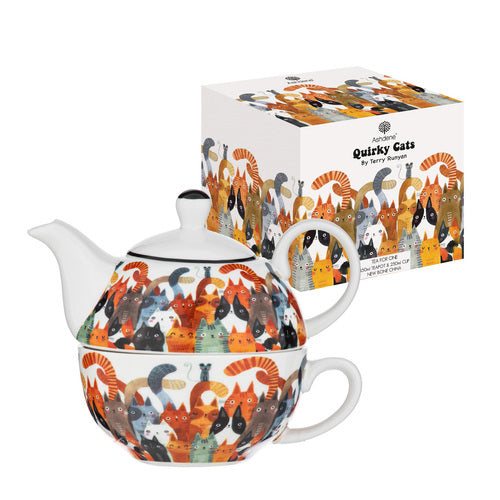 521407-3pc-ashdene-quirky-cats-tea-for-one-teapot-w-infuser-cup