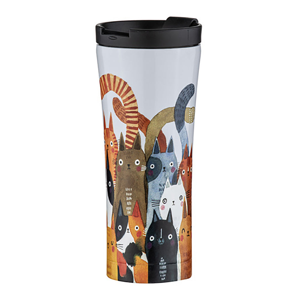 521408-ashdene-quirky-cats-photobomb-stainless-steel-travel-cup-500ml