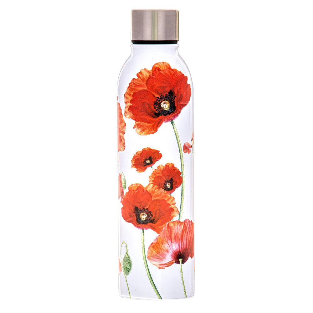 521644-ashdene-red-poppies-500ml-stainless-steel-insulated-drink-bottle