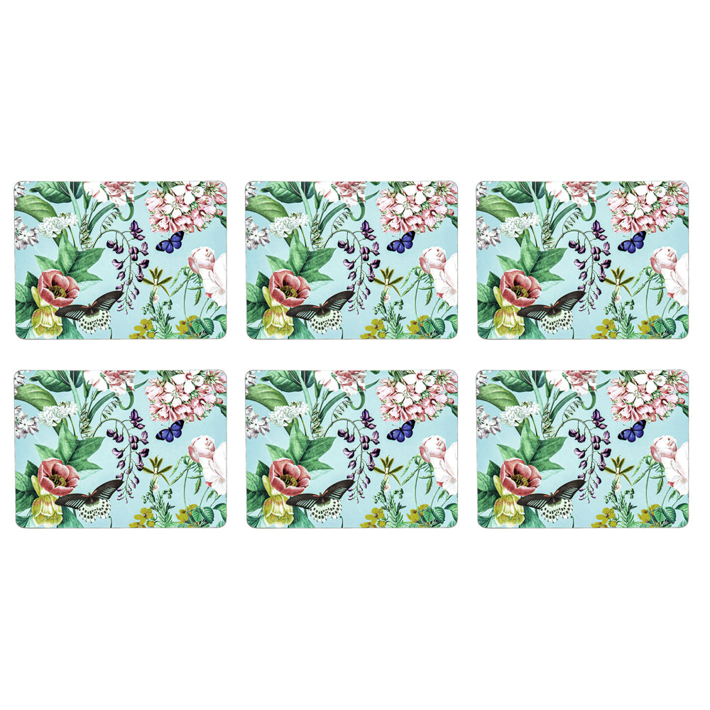 521745-6pc-ashdene-romantic-garden-29x21-5cm-hardboard-cork-placemat