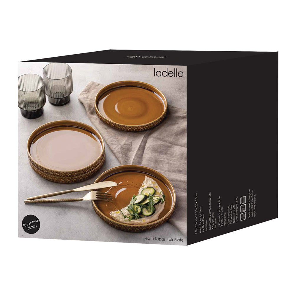 60136-4pc-ladelle-heath-caramel-tapas-plate