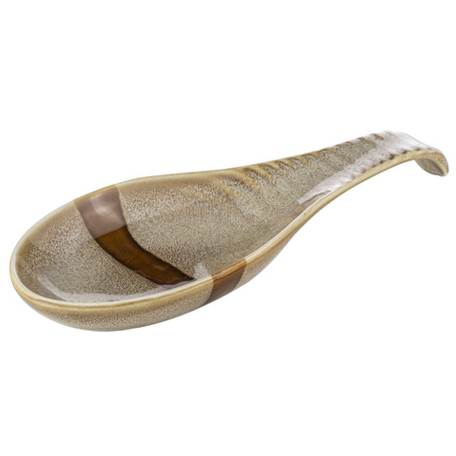 60382-ladelle-haven-22-2cm-porcelain-spoon-rest-caramel-taupe