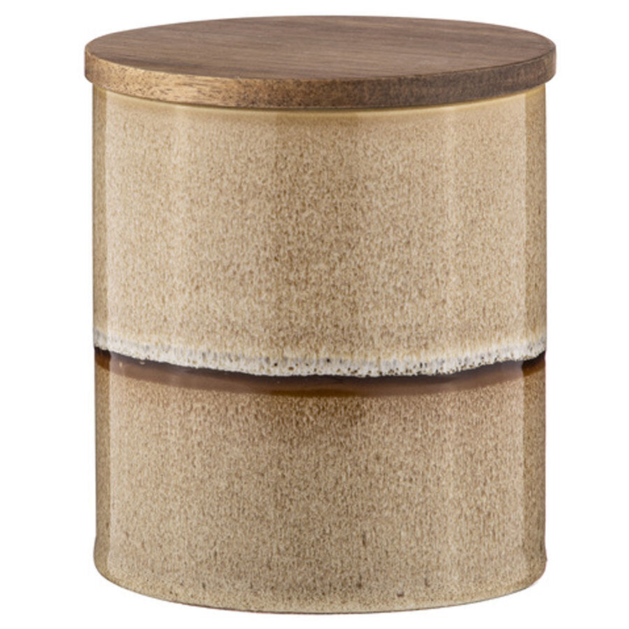 60383-ladelle-haven-800ml-13-5cm-porcelain-canister-caramel-taupe