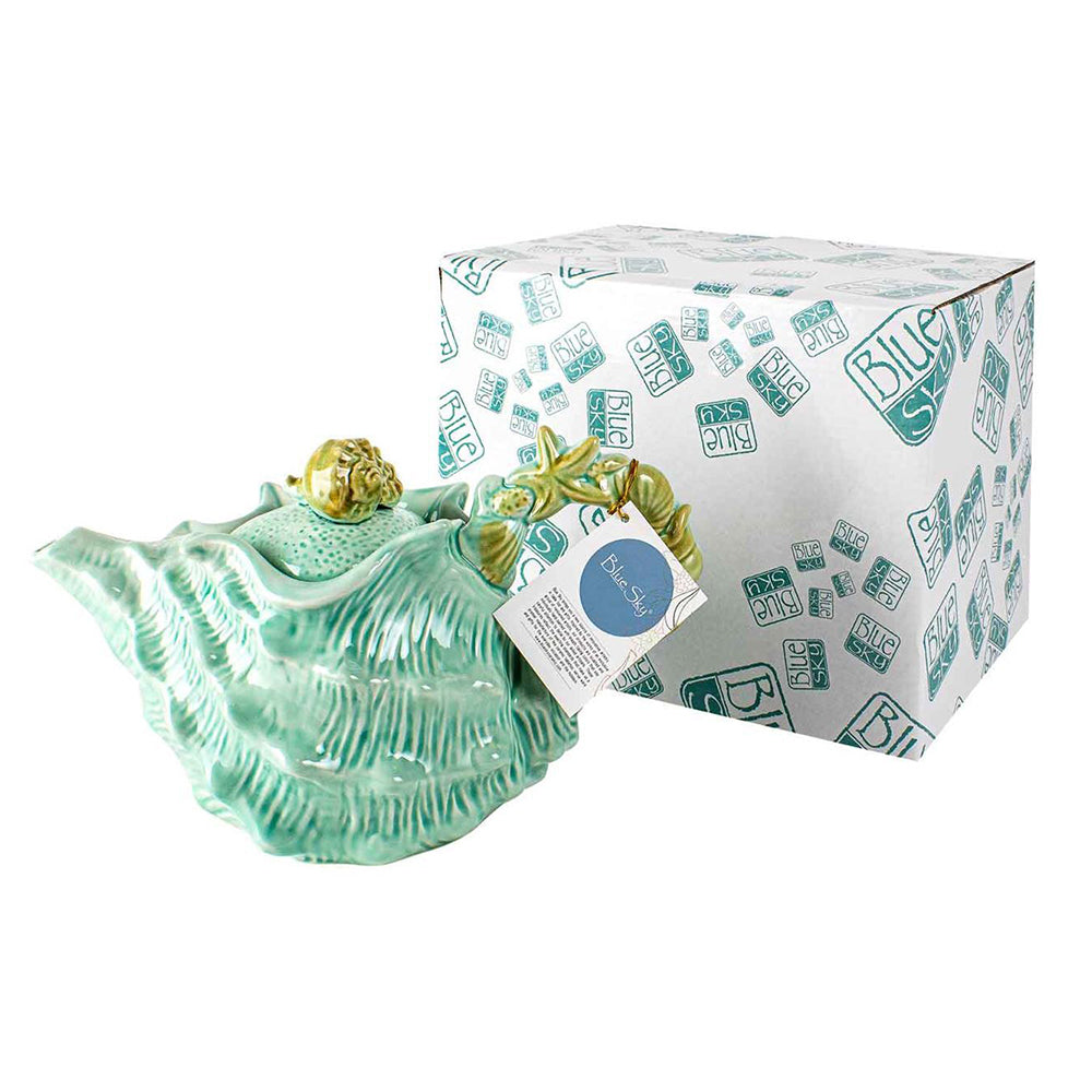 60403-shell-novelty-collectable-ceramic-themed-decorative-teapot-25cm