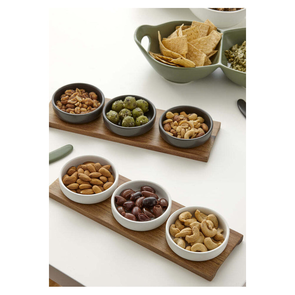 62394-4pc-ladelle-host-stoneware-serving-food-bowl-wood-tray-set-white
