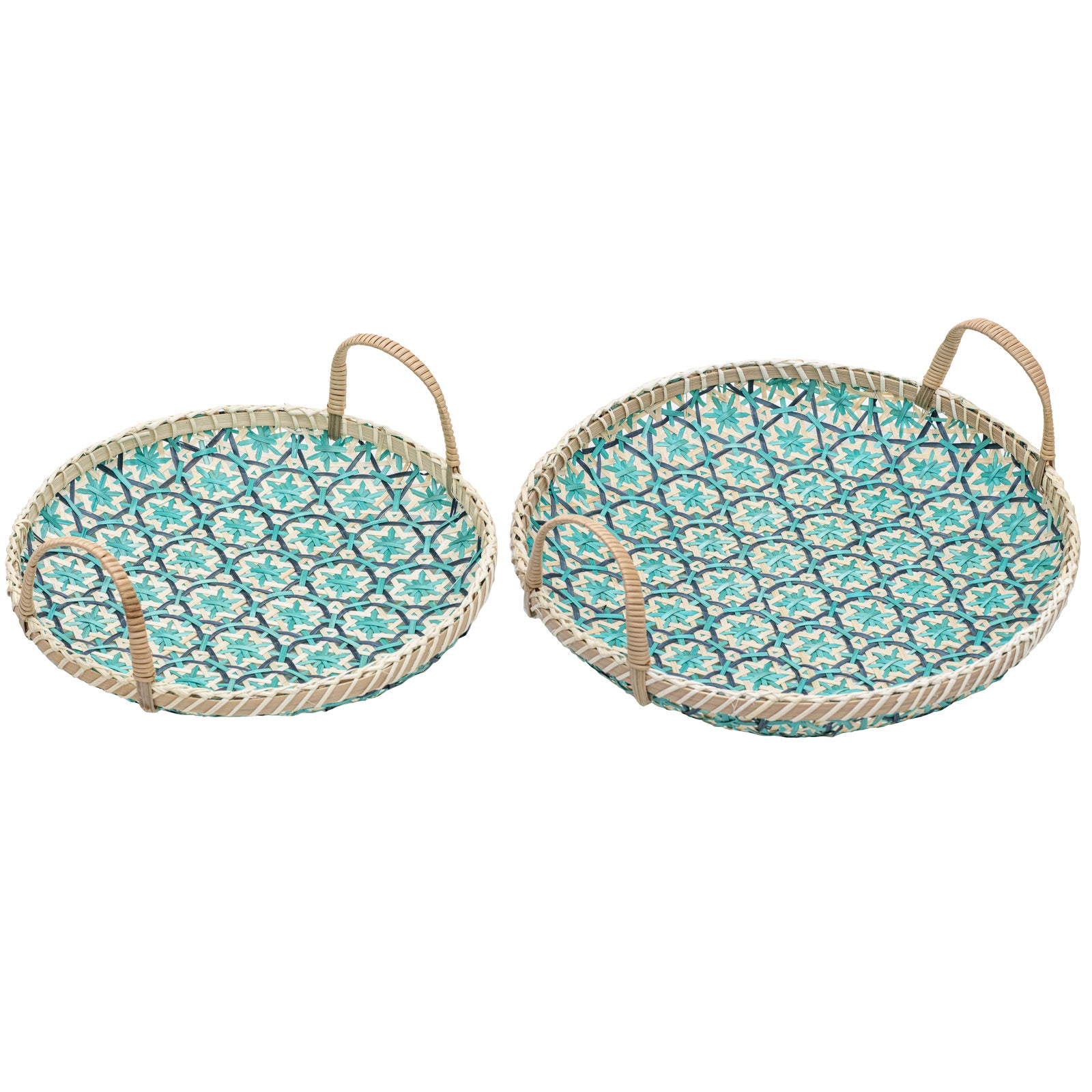 63032-2pc-ladelle-bamboo-woven-serving-tray-36x12cm-30x10cm-set-blue-teal