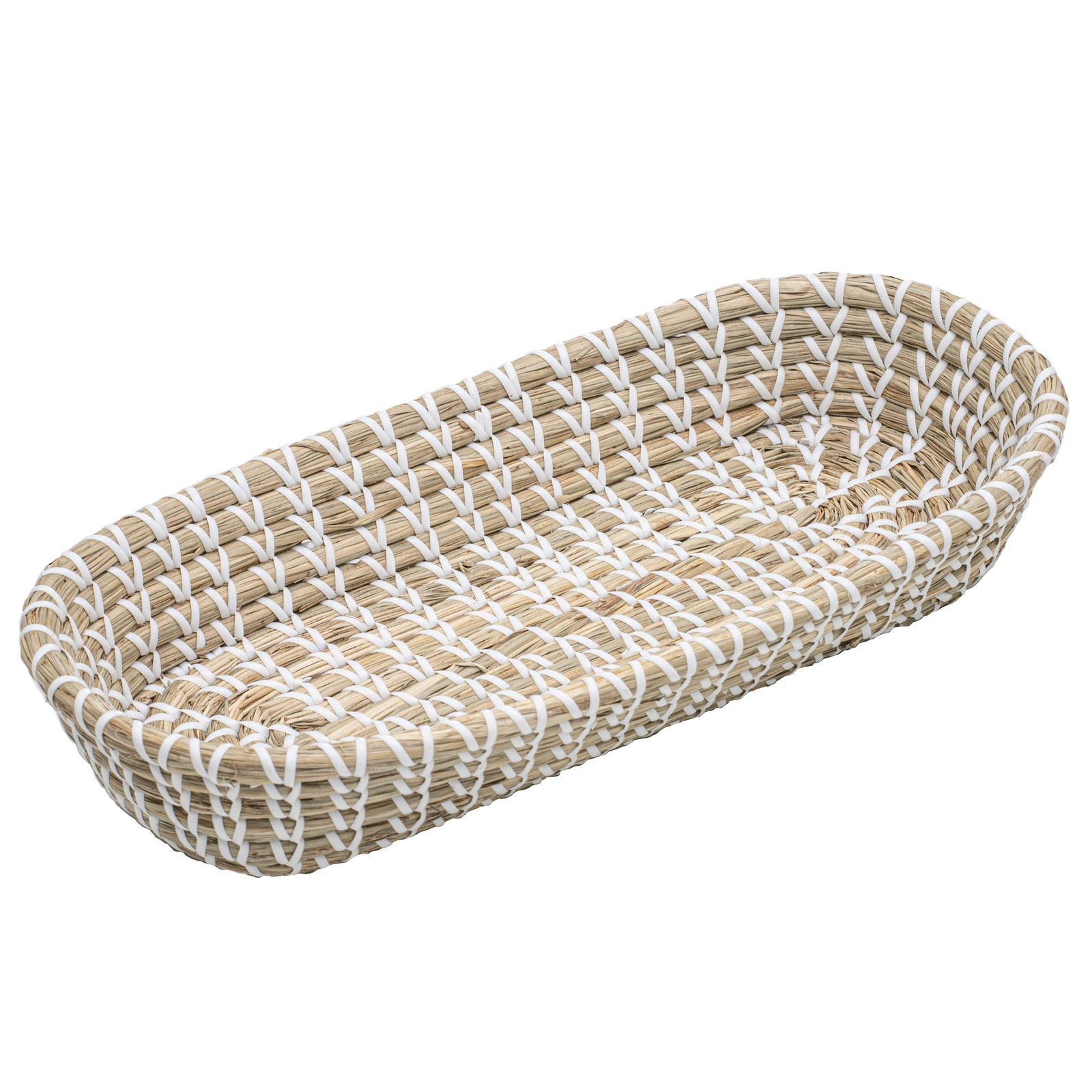 63042-ladelle-seagrass-woven-bakers-pastries-tray-36x16-5x6-5cm-white