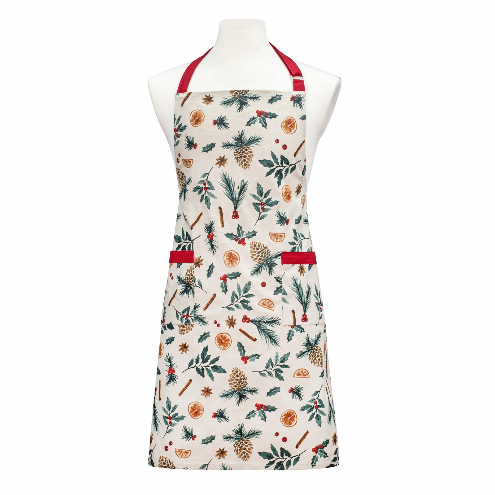 72812-ladelle-evergreen-100-cotton-festive-seasonal-theme-cooking-apron