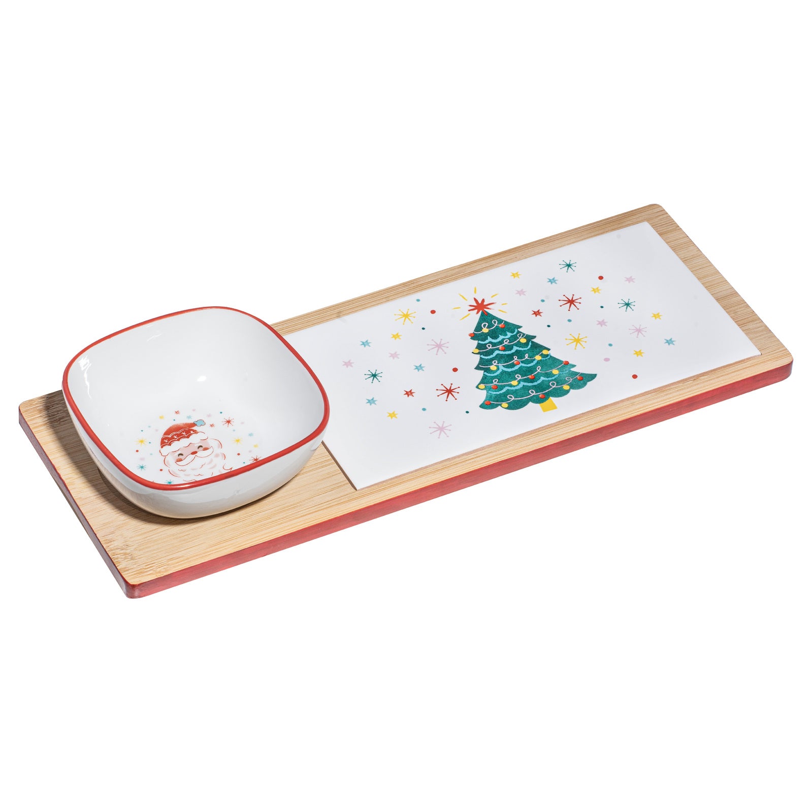 72891-2pc-ladelle-candy-bamboo-board-porcelain-bowl-serving-entertaining-set