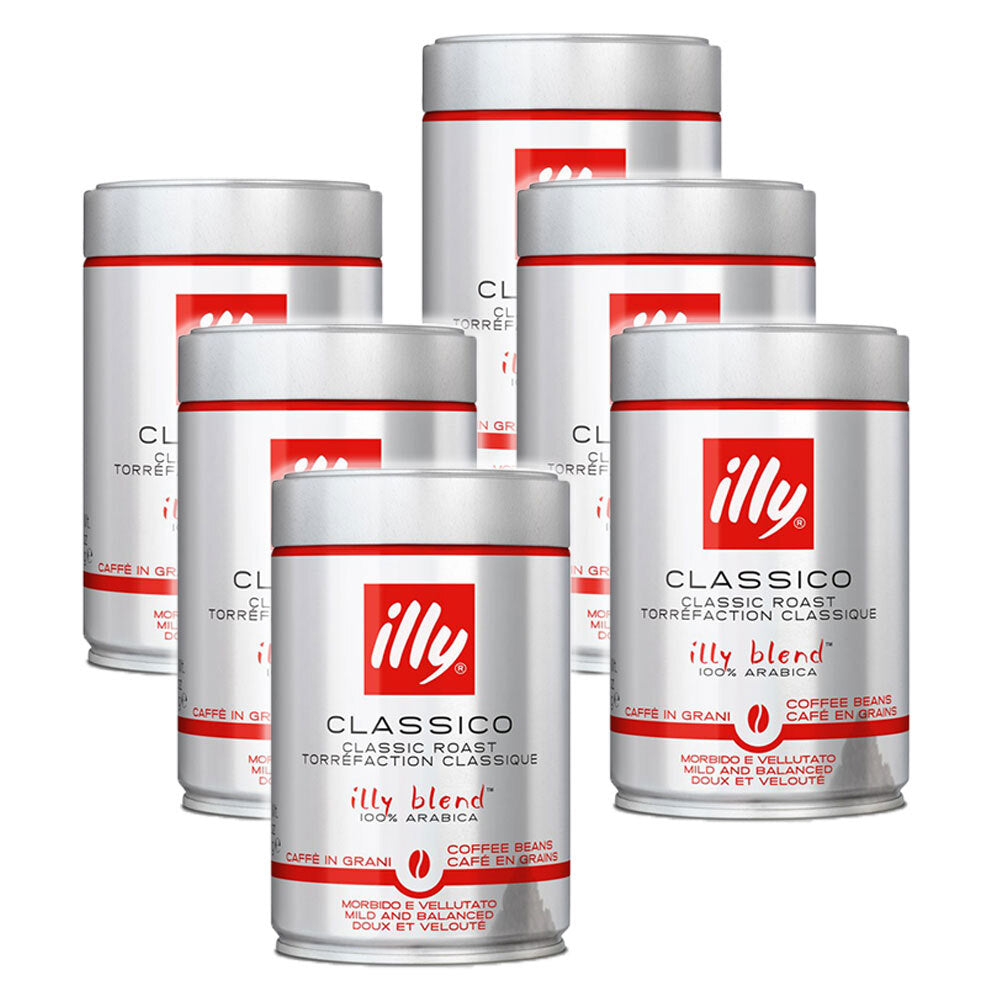 7580-6pk-illy-classico-coffee-beans-250g