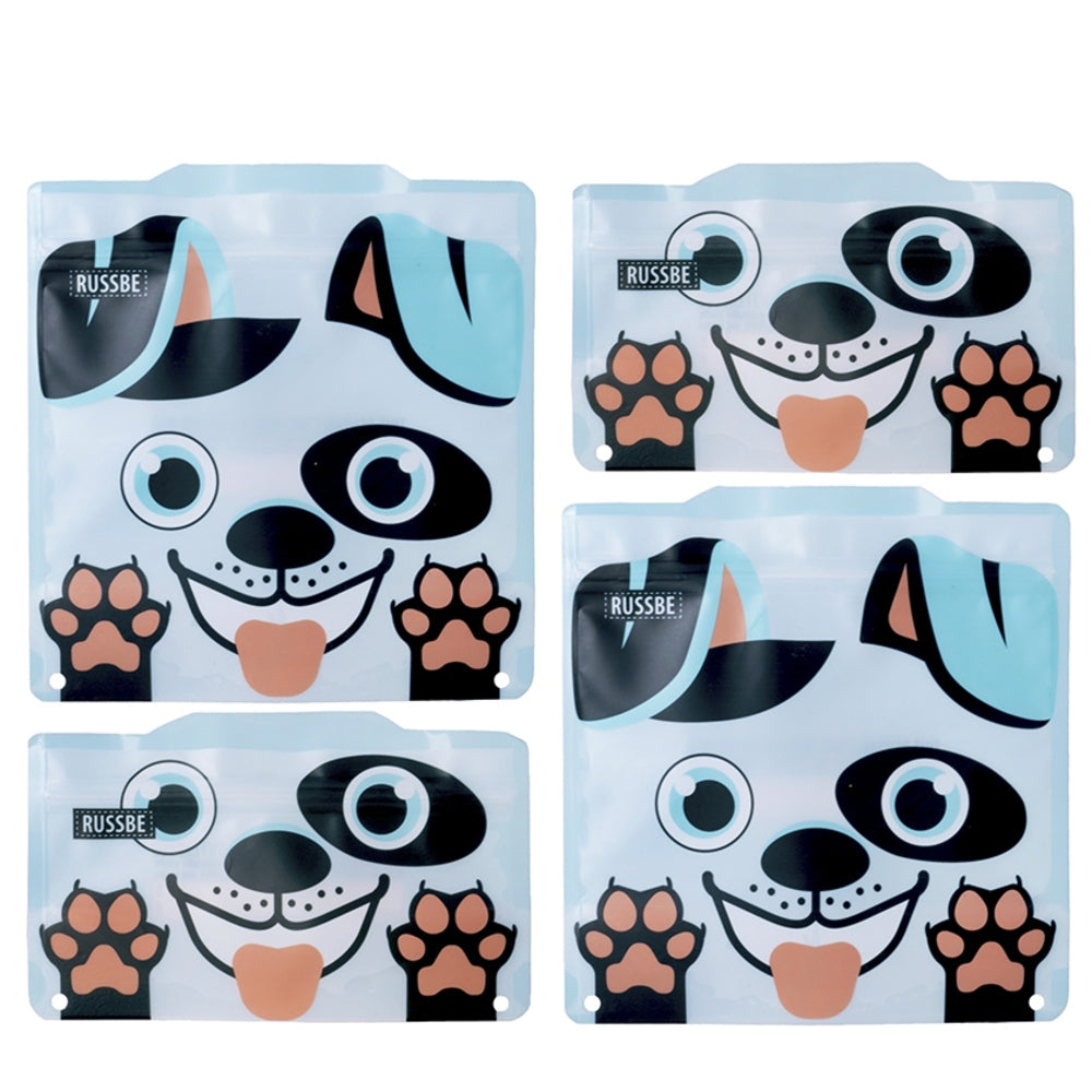 8774-4pk-russbe-reusable-snack-sandwich-bags-dog