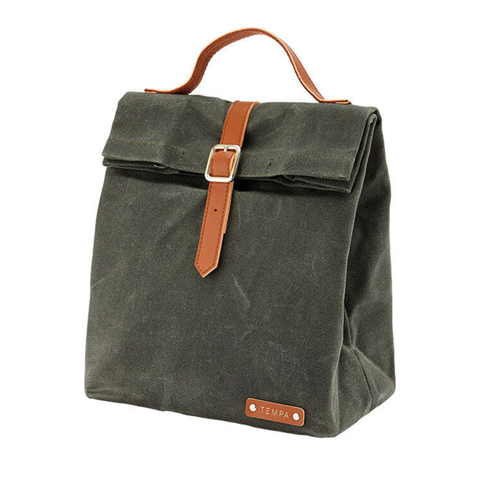 896317-tempa-buckle-insulated-olive-green-lunch-bag