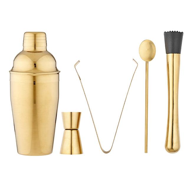 896625-5pc-tempa-aurora-gold-cocktail-set-jigger-tong-spoon-muddler