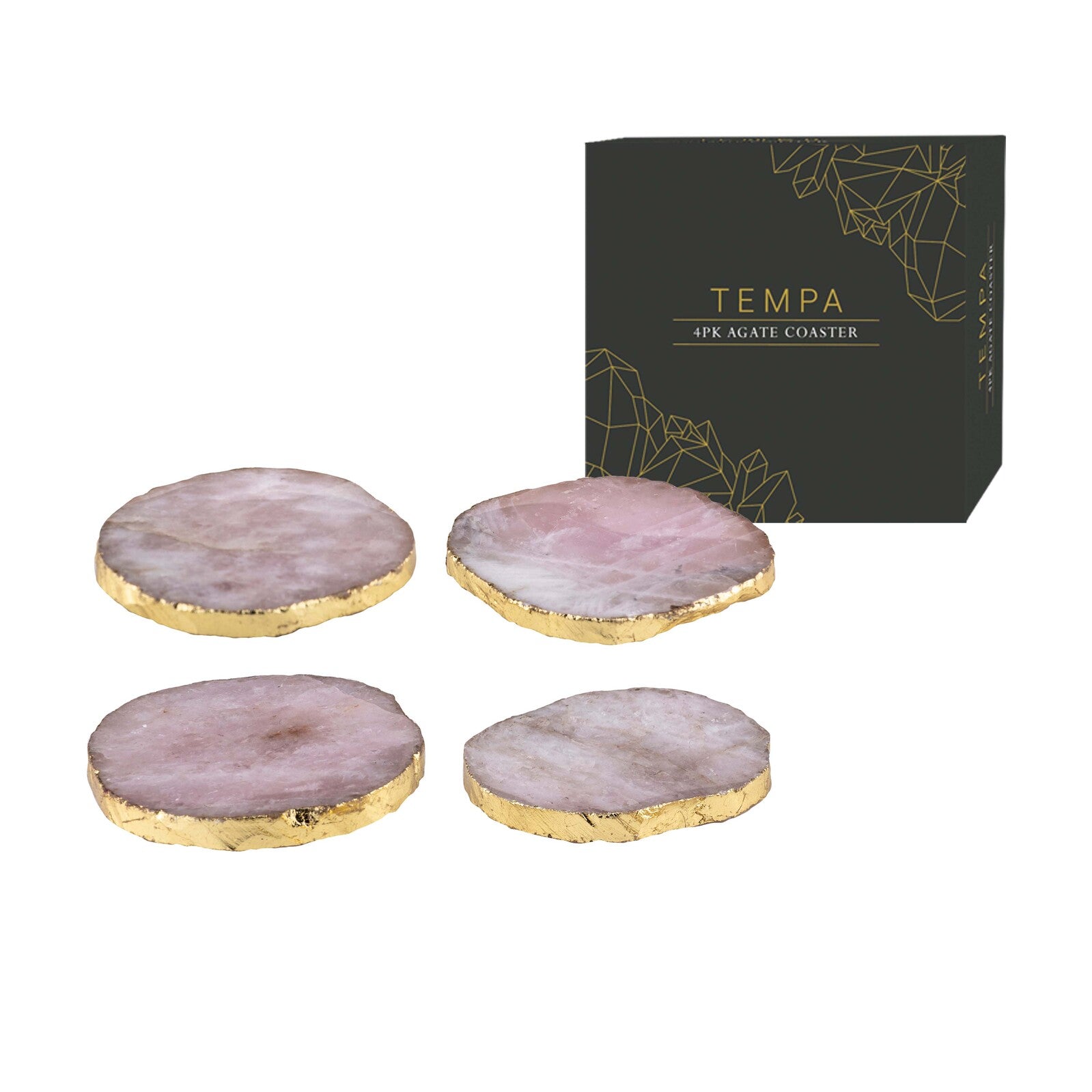 897535-4pk-allira-10cm-agate-coaster-set-tableware-rose