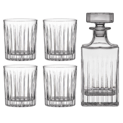 897641-5pc-xavier-whisky-650ml-decanter-275ml-glasses-set-clear
