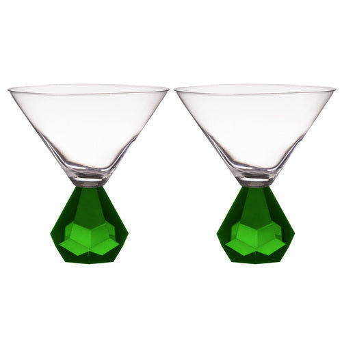 897662-2pk-zhara-200ml-martini-glass-cocktail-drinkware-cup-emerald