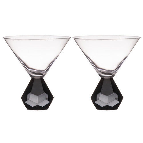 897664-2pk-zhara-200ml-martini-glass-cocktail-drinkware-cup-onyx