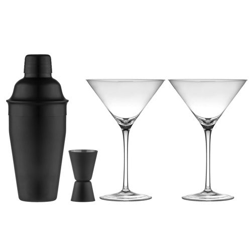 897685-4pc-aurora-500ml-cocktail-shaker-15-30ml-jigger-glasses-set-matte-black