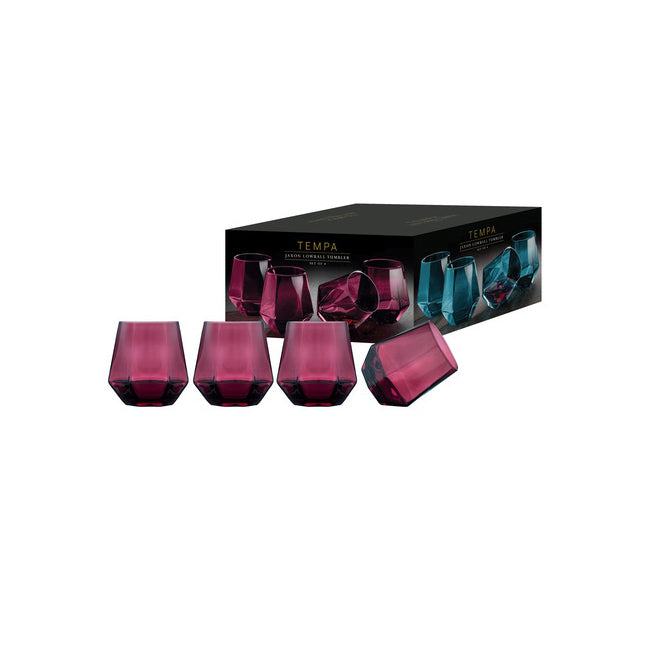 897809-4pk-tempa-jaxon-plum-geometric-glass-drinking-tumbler-9x9-5cm