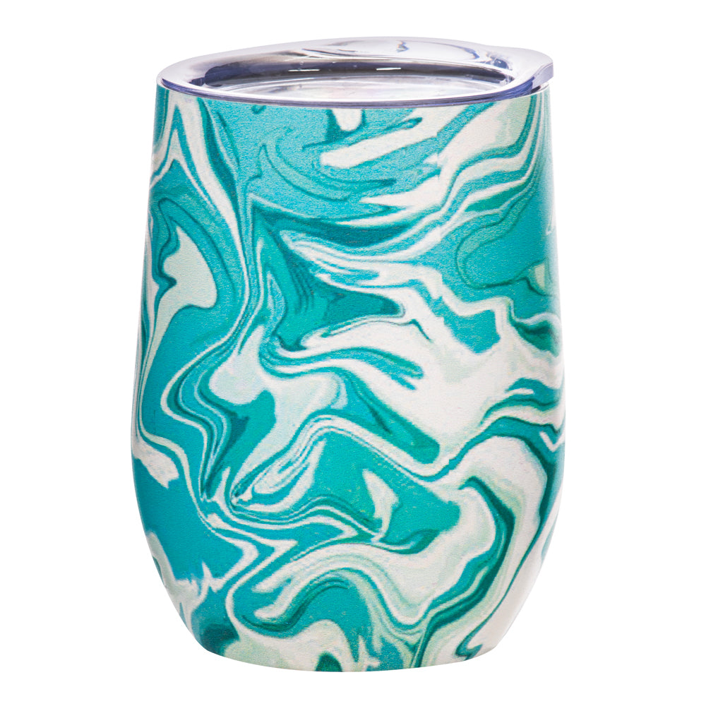 897995-porta-summer-swirl-double-walled-350ml-stainless-steel-wine-tumbler-aqua