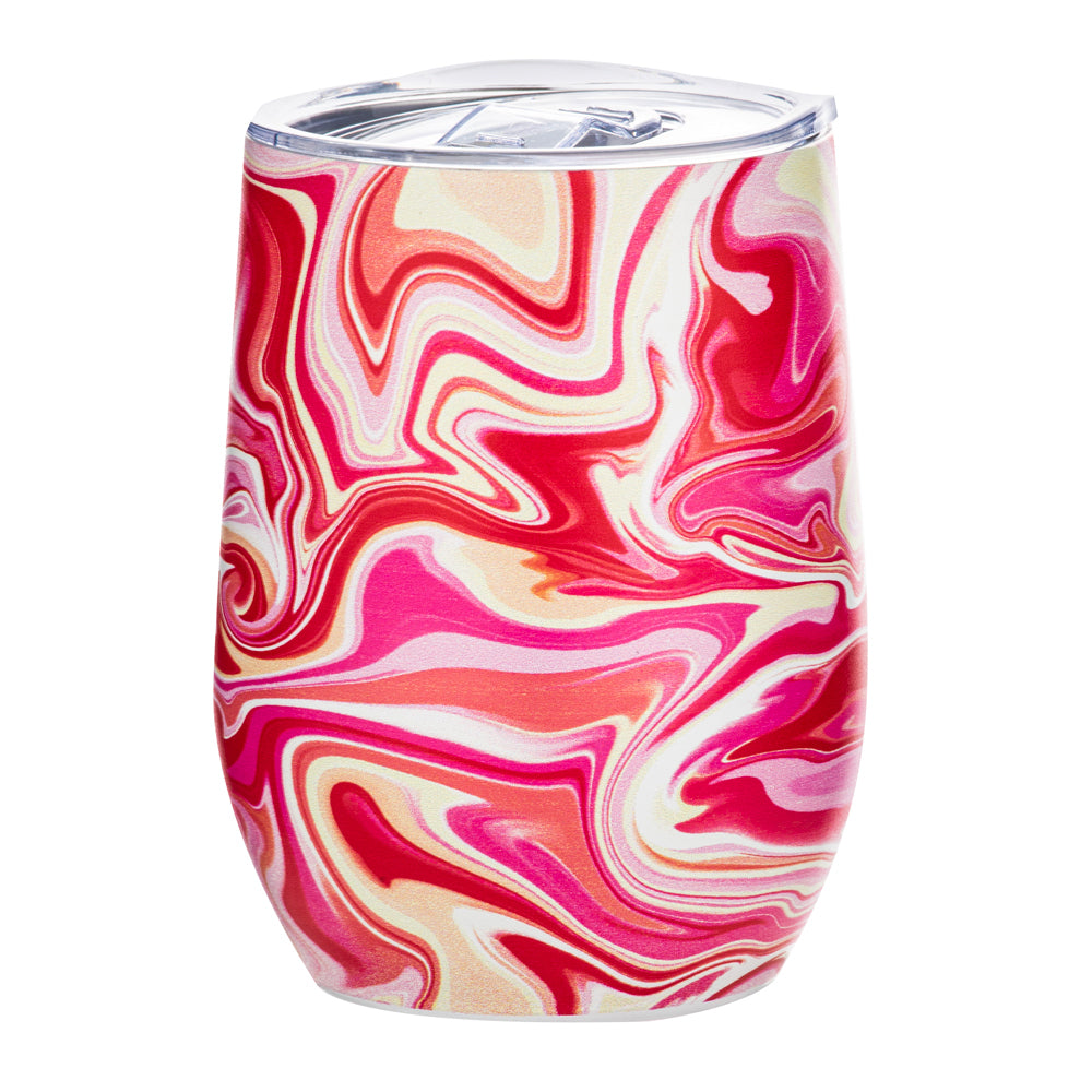 897998-porta-summer-swirl-double-walled-350ml-stainless-steel-wine-tumbler-pink