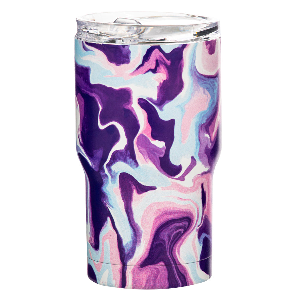 898006-porta-summer-swirl-stainless-steel-420ml-travel-mug-purple