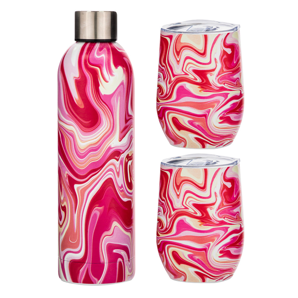 898110-3pc-porta-summer-swirl-stainless-steel-insulated-drinkware-set-pink