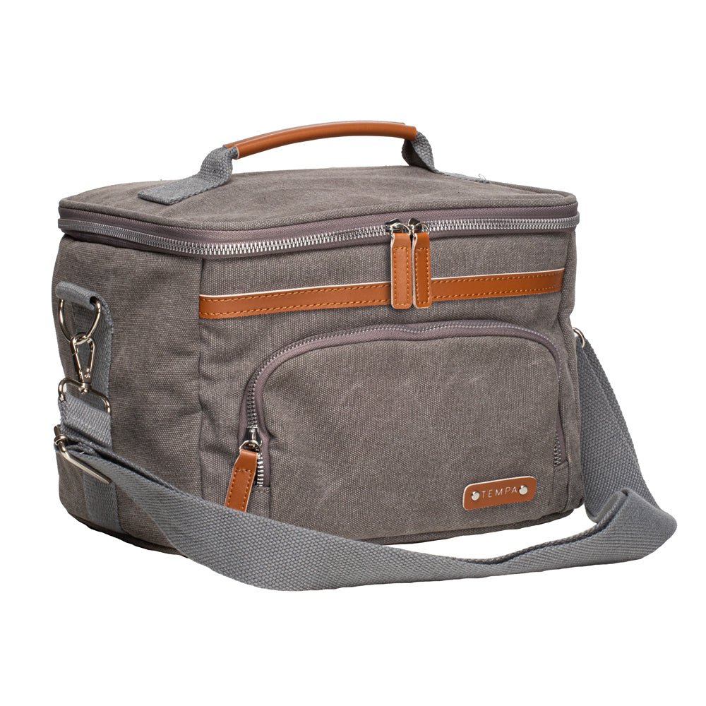 898124-tempa-kayce-insulated-25cm-cotton-cooler-bag-slate-grey