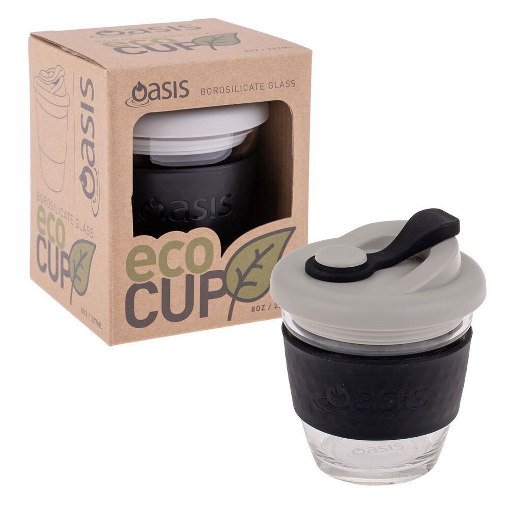 8994bk-oasis-227ml-borosilicate-glass-eco-cup-black