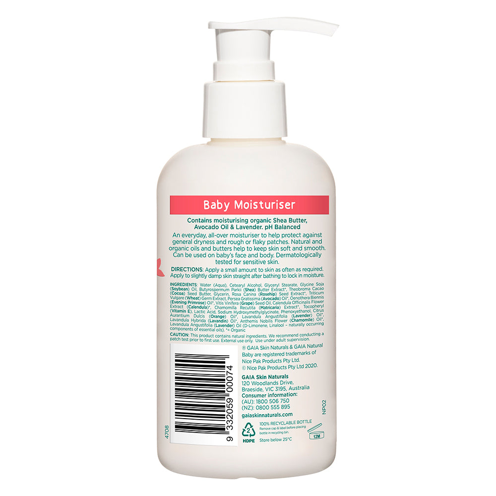 9000740-gaia-250ml-pure-natural-organic-moisturiser-baby-kids-toddlers-vegan-friendly