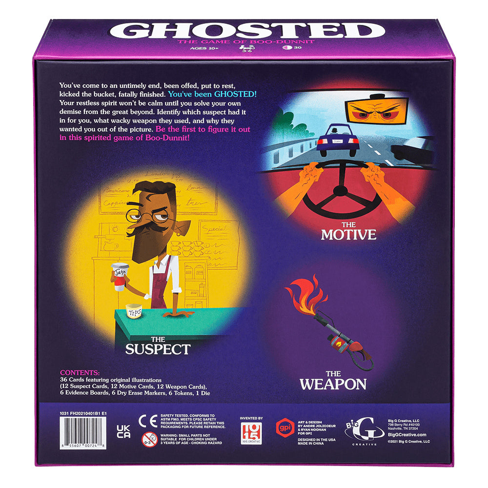 Ghosted The Game Of Boo-Dunnit Kids10y+