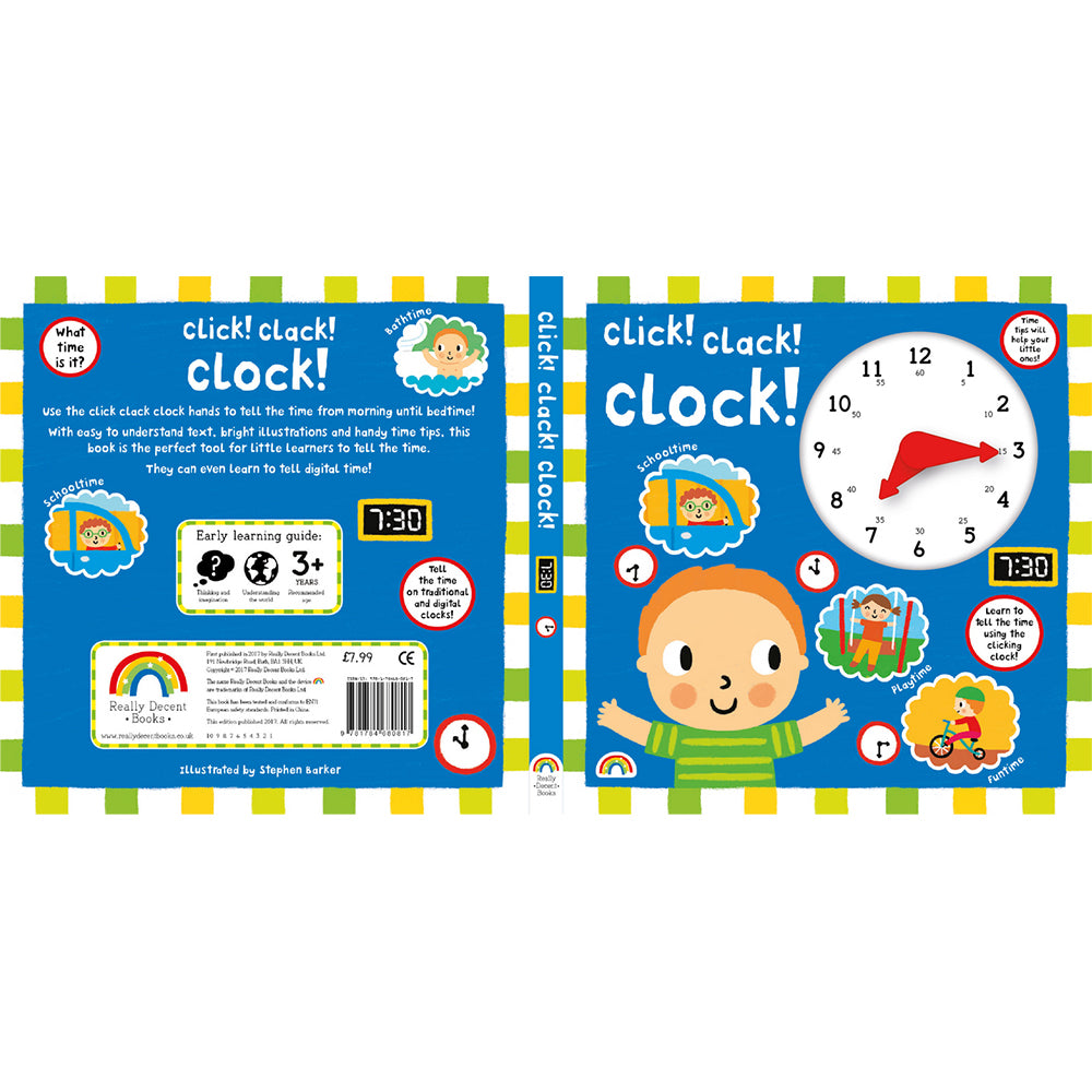 Really Decent Books Click Clack Clock Kids/Children 1y+