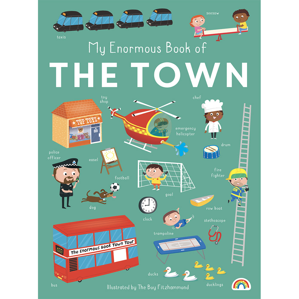 Really Decent Books Enormous Book Of - The Town Kids 1y+