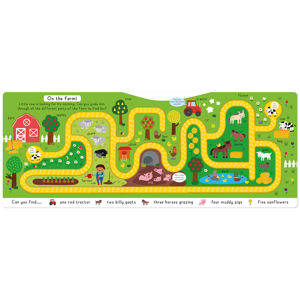 Really Decent Books Follow Your Finger - Animals Kids 1y+