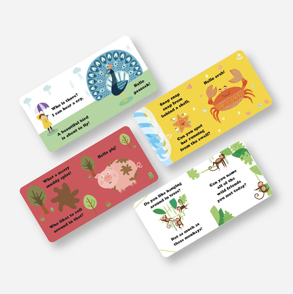 4pc Really Decent Books Little Boxes - Animals Kids 1y+