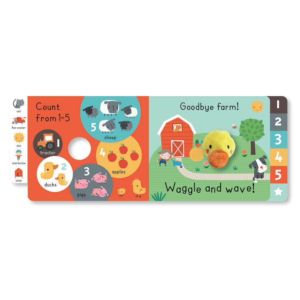 Really Decent Books Waggle & Wave - Farm Numbers Kids 1y+